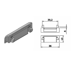 GOTEIRA COM VALVULA SERIES CORRER 9001 PRETO